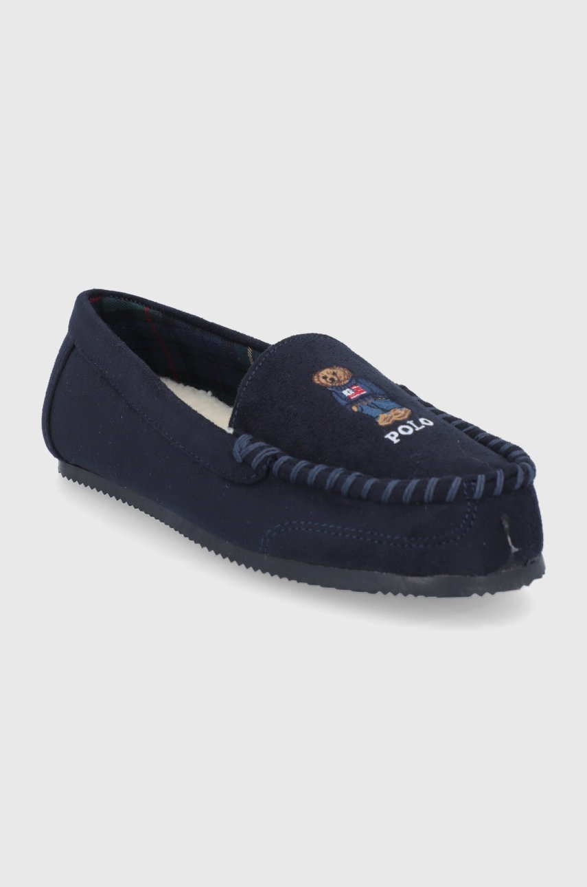 

Тапочки Polo Ralph Lauren Dezi V Bear колір синій