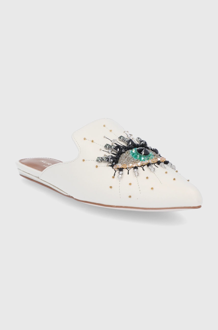

Кожаные шлепанцы Kurt Geiger London женские цвет