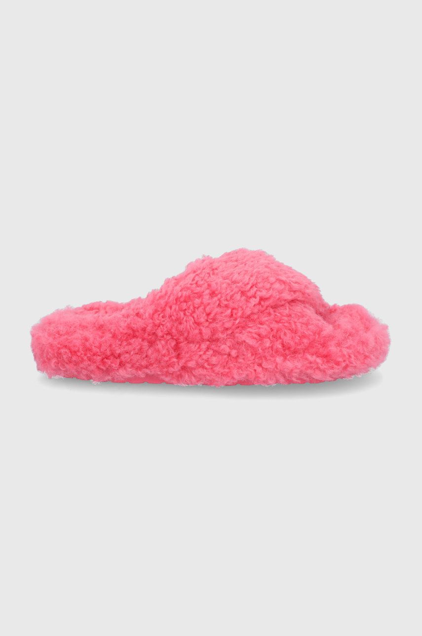 Steve Madden Papuci de casa Pillow Slipper culoarea roz answear.ro imagine 2022 13clothing.ro