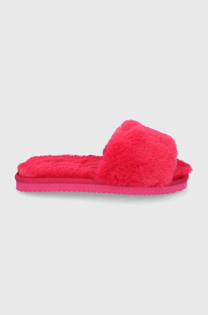 Flip*Flop Papuci de casa culoarea roz answear.ro imagine megaplaza.ro