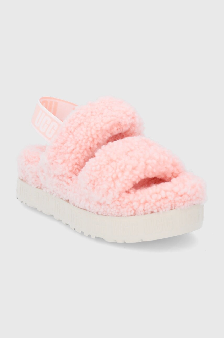 

Тапки UGG цвет розовый
