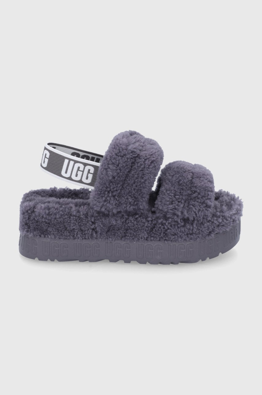Ugg papuci de casa sha culoarea gri