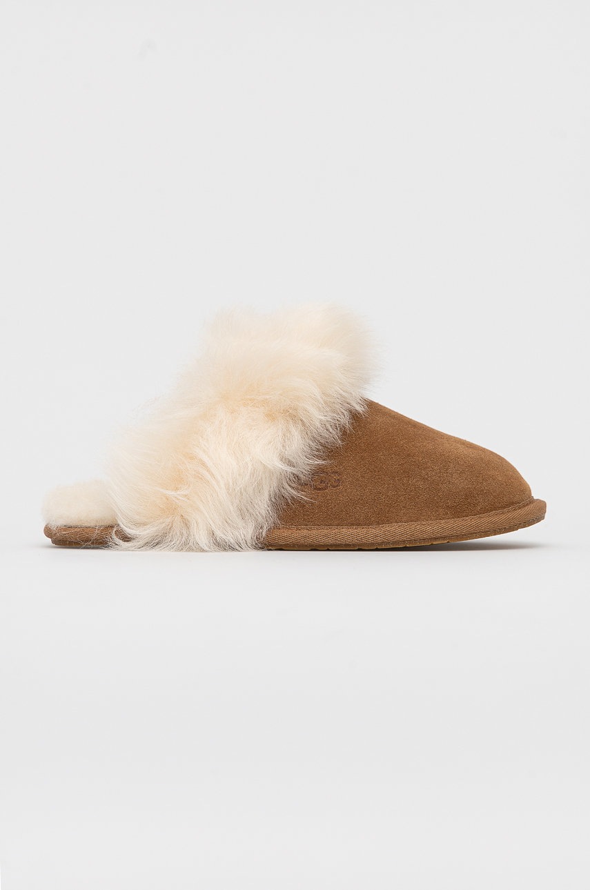 UGG papuci din piele întoarsă culoarea maro 1122750.CHE-CHE