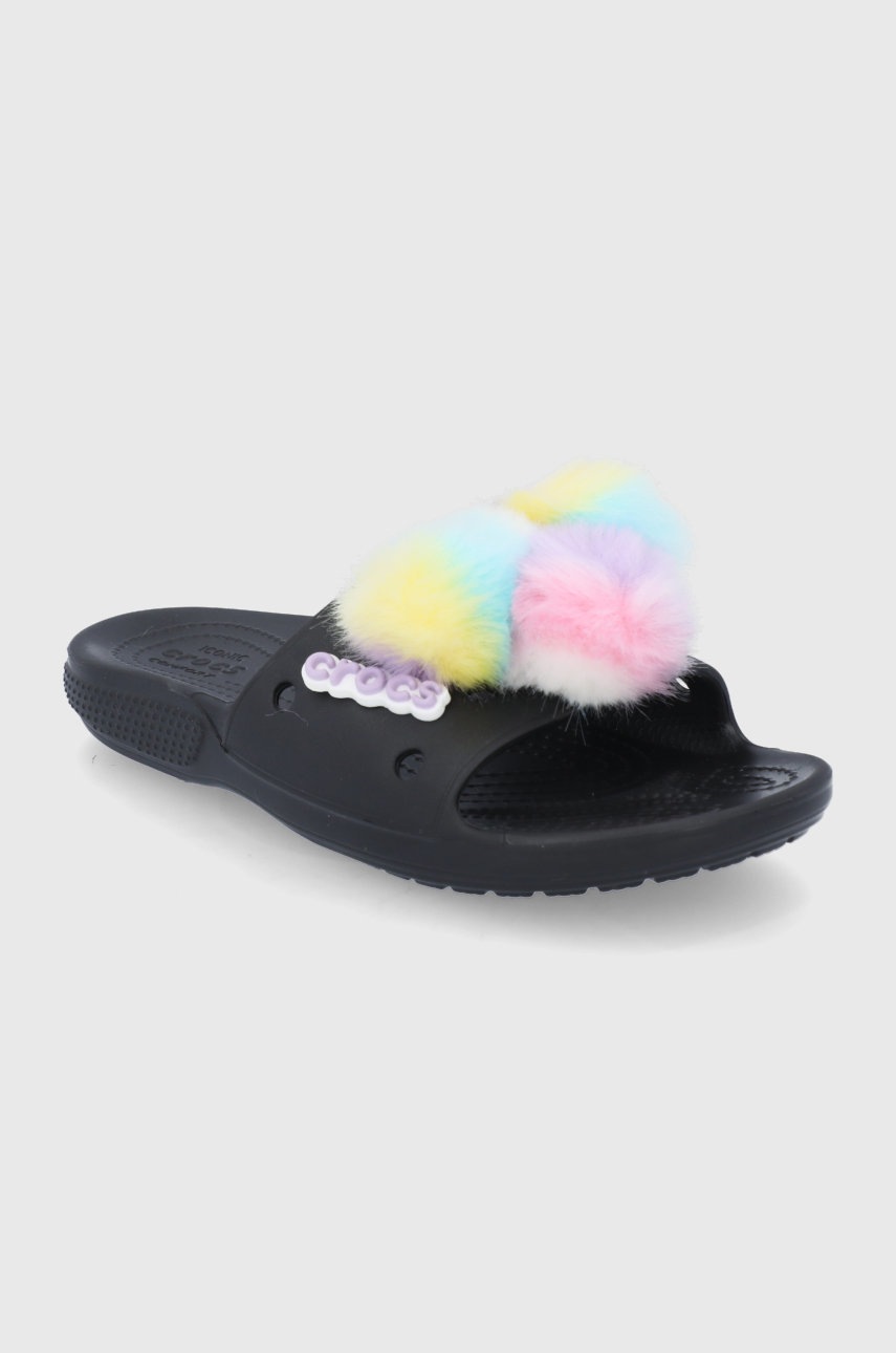 

Шлепанцы Crocs женские цвет чёрный