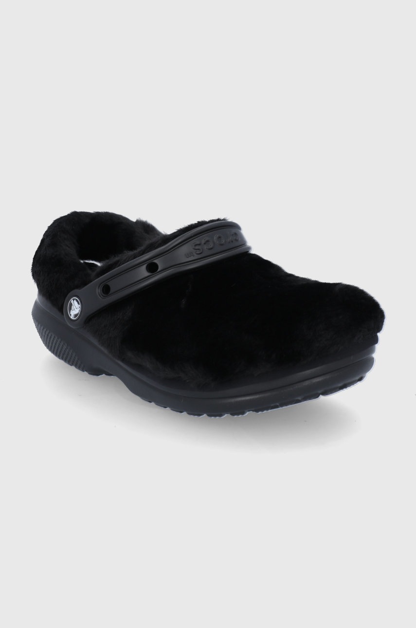 

Тапки Crocs цвет чёрный