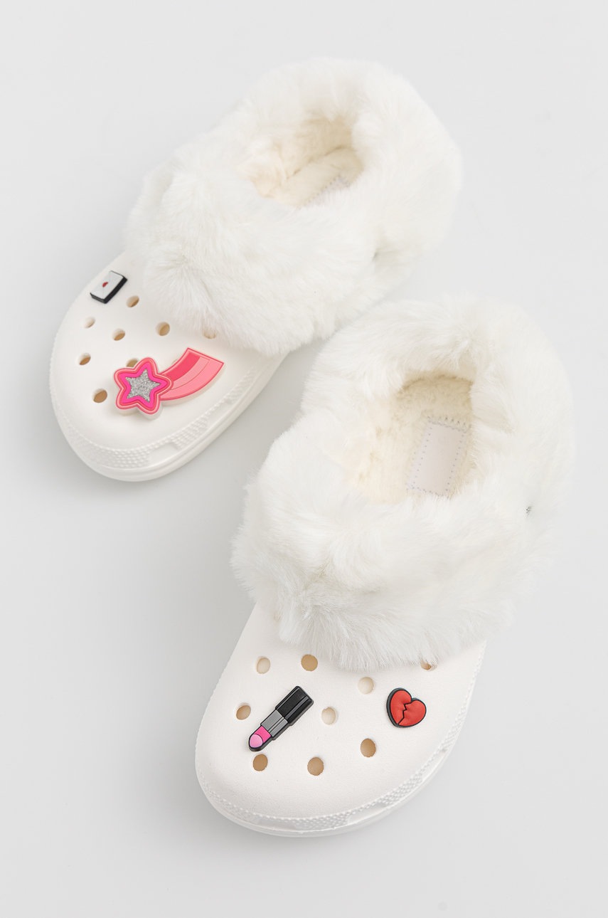 

Тапки Crocs цвет белый