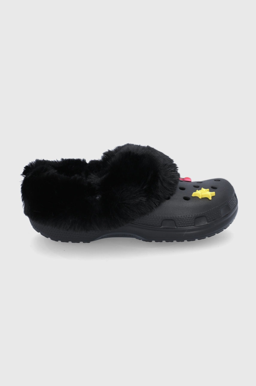 

Тапки Crocs цвет чёрный