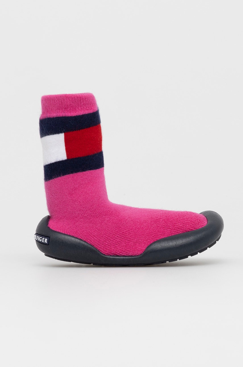 

Детски пантофи Tommy Hilfiger в розово, Розов