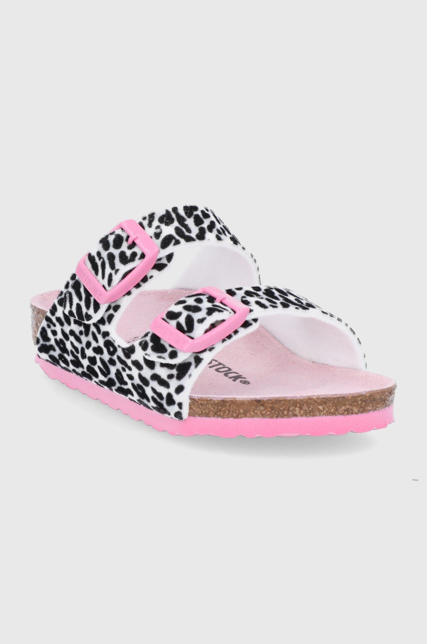 

Дитячі шльопанці Birkenstock колір рожевий
