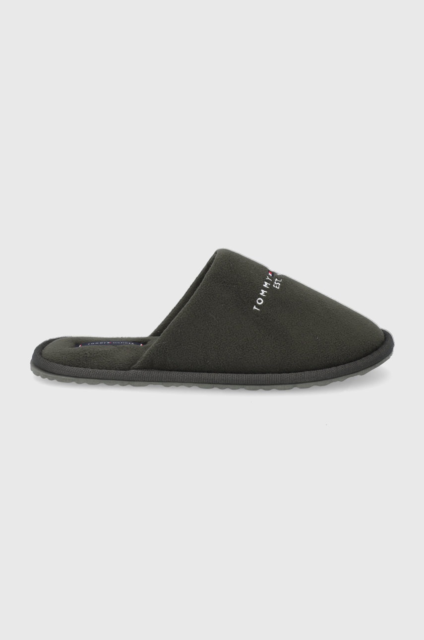 

Пантофи Tommy Hilfiger в зелено, Зелен