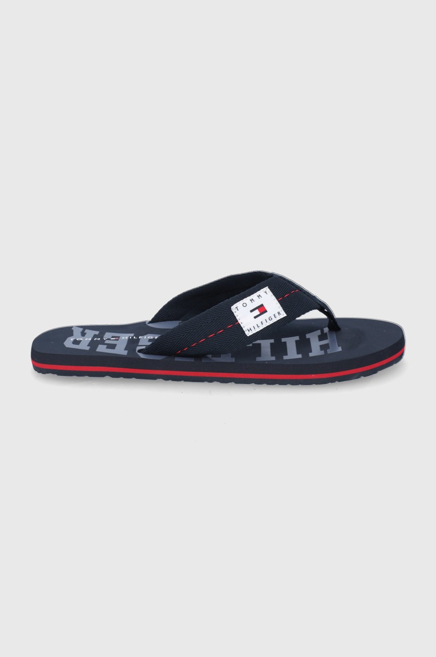 

Джапанки Tommy Hilfiger мъжки в тъмносиньо, Тъмносин