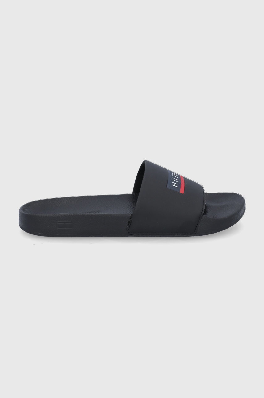 

Чехли Tommy Hilfiger мъжки в черно, Черен