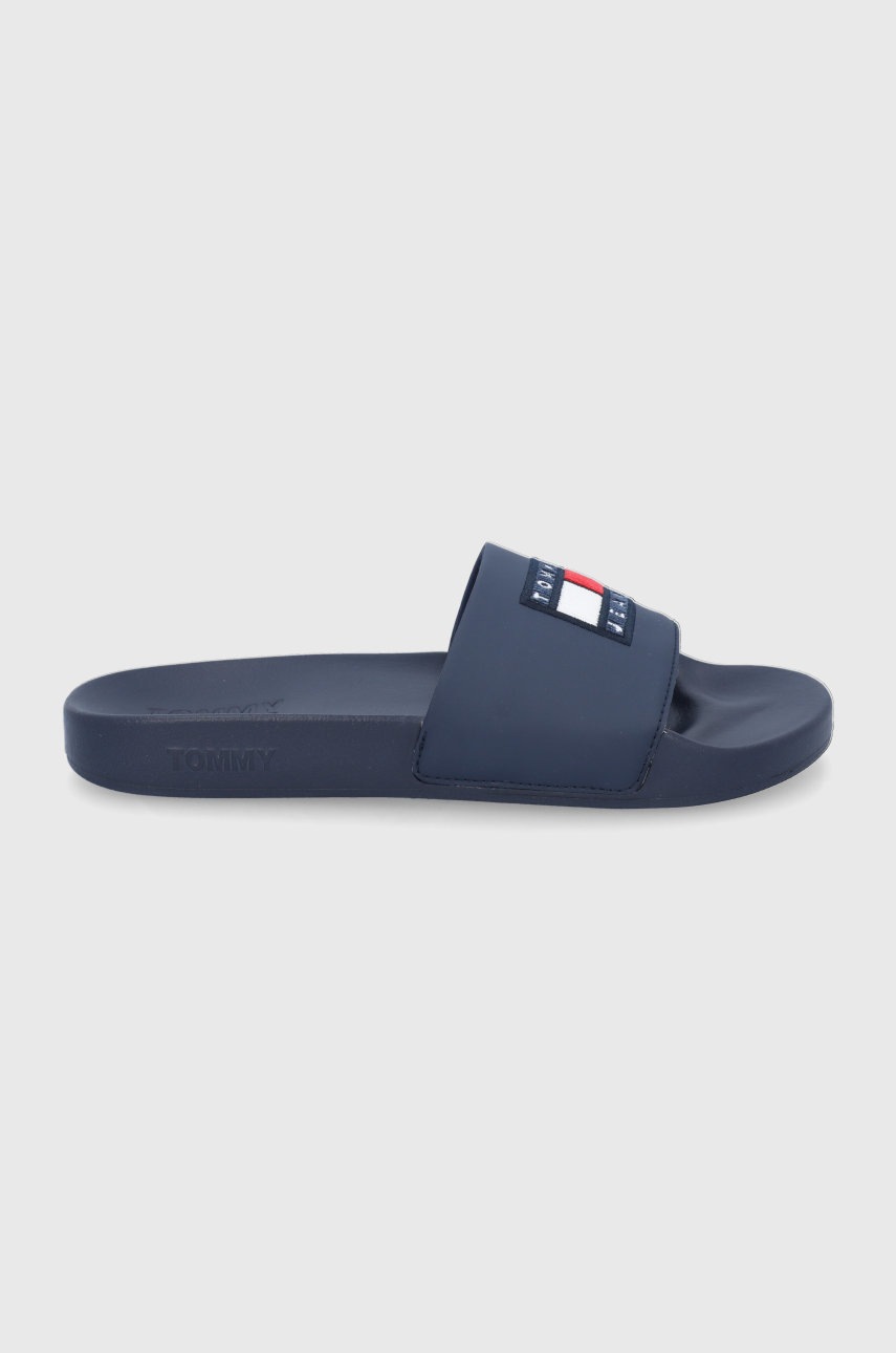 

Чехли Tommy Jeans мъжки в тъмносиньо, Тъмносин