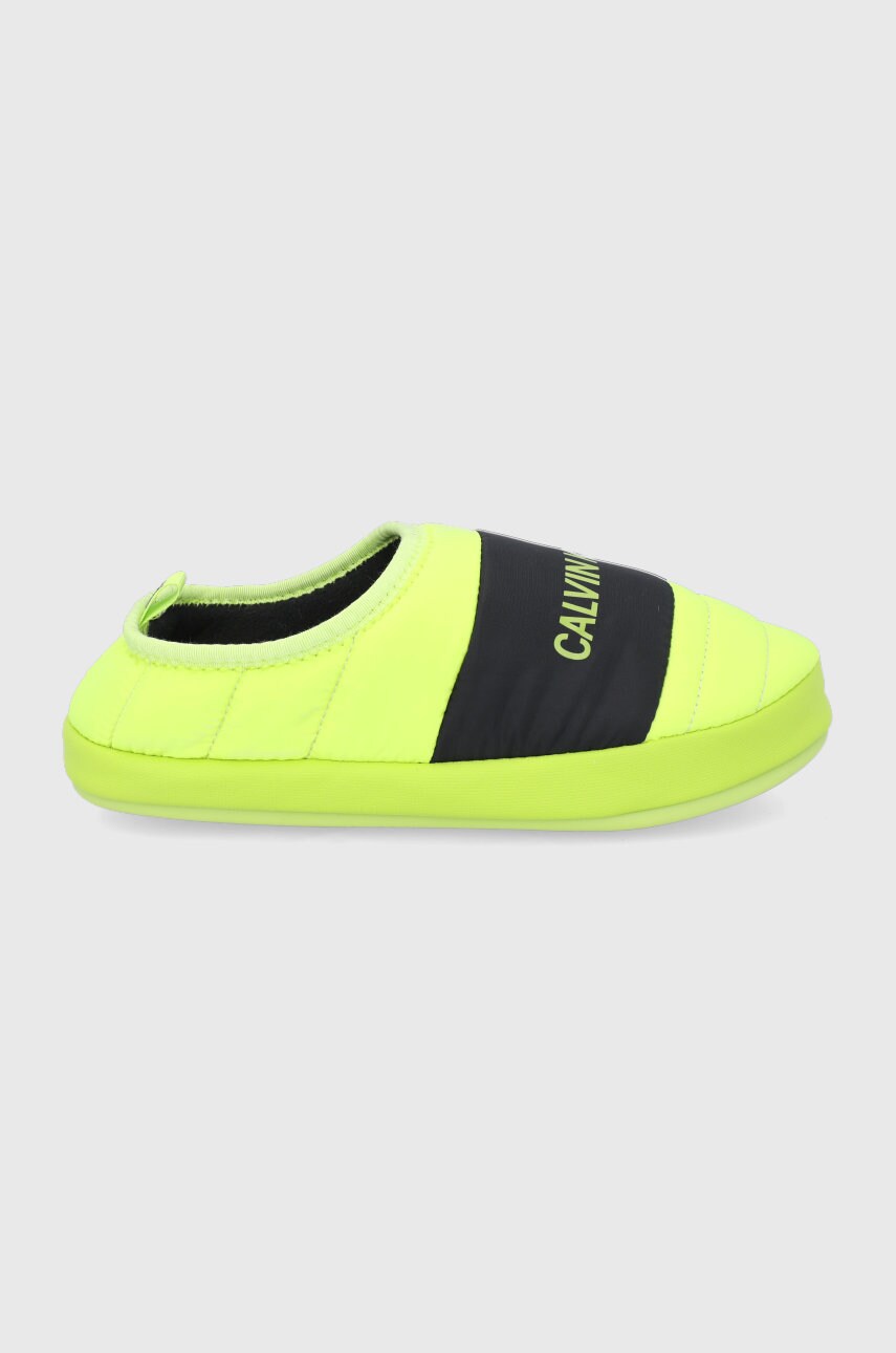 

Пантофи Calvin Klein Jeans в зелено, Зелен