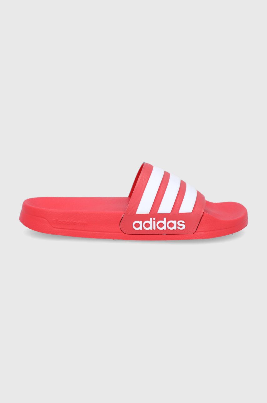 Adidas Papuci barbati culoarea rosu