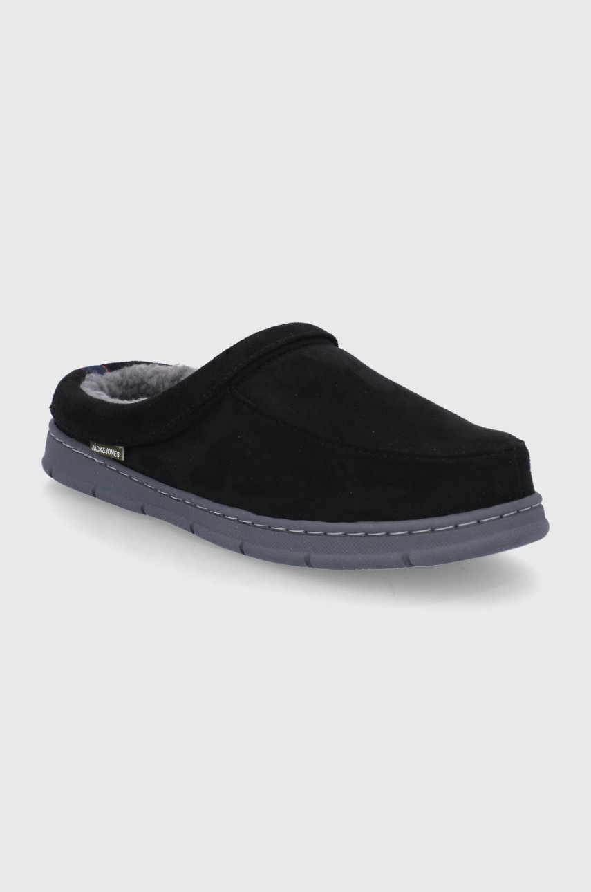 

Тапочки Jack & Jones колір сірий