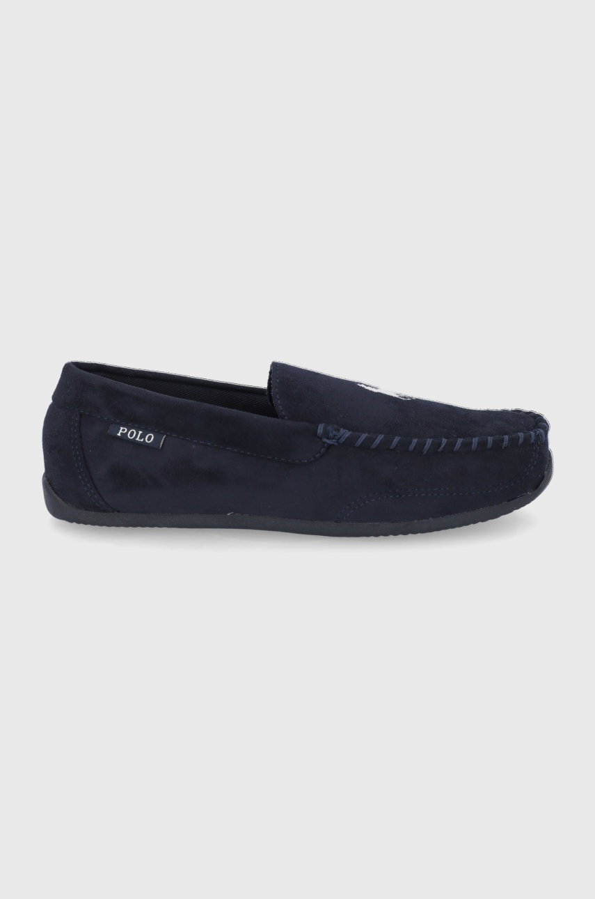 

Пантофи Polo Ralph Lauren в тъмносиньо, Тъмносин