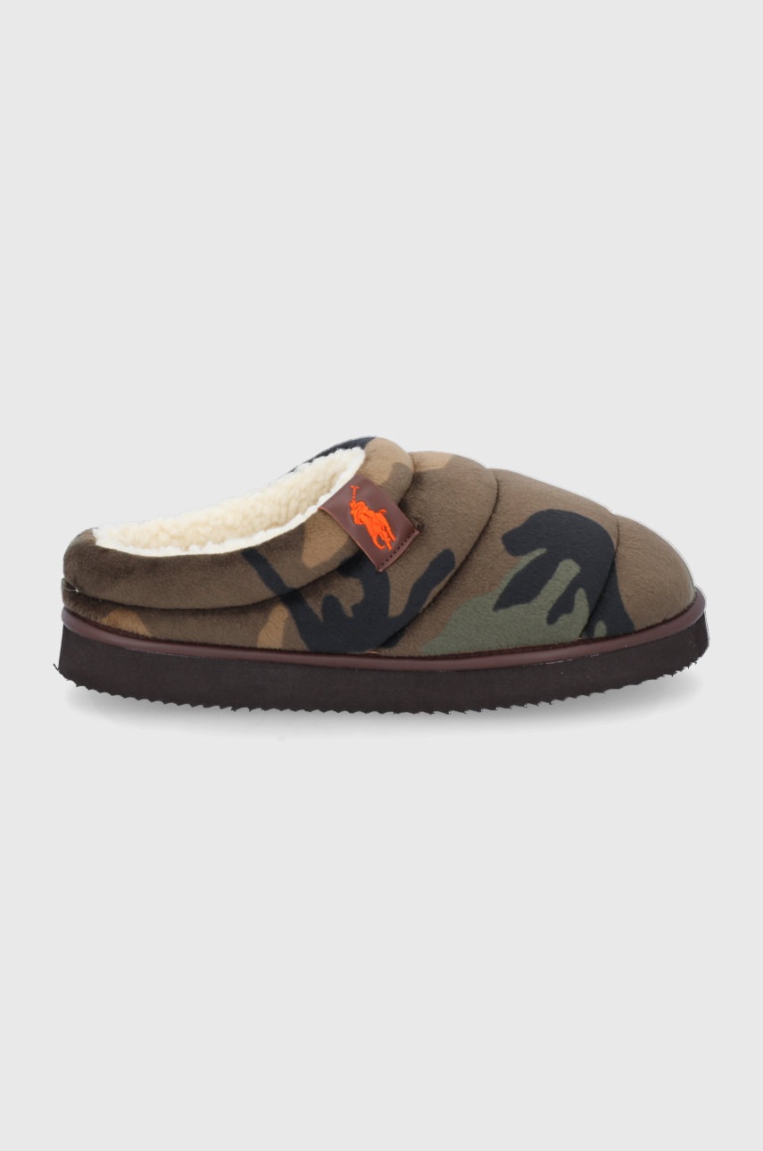 

Пантофи Polo Ralph Lauren в зелено, Зелен