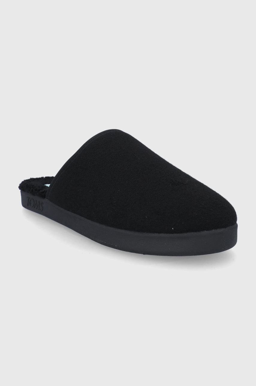 

Тапочки Toms колір чорний