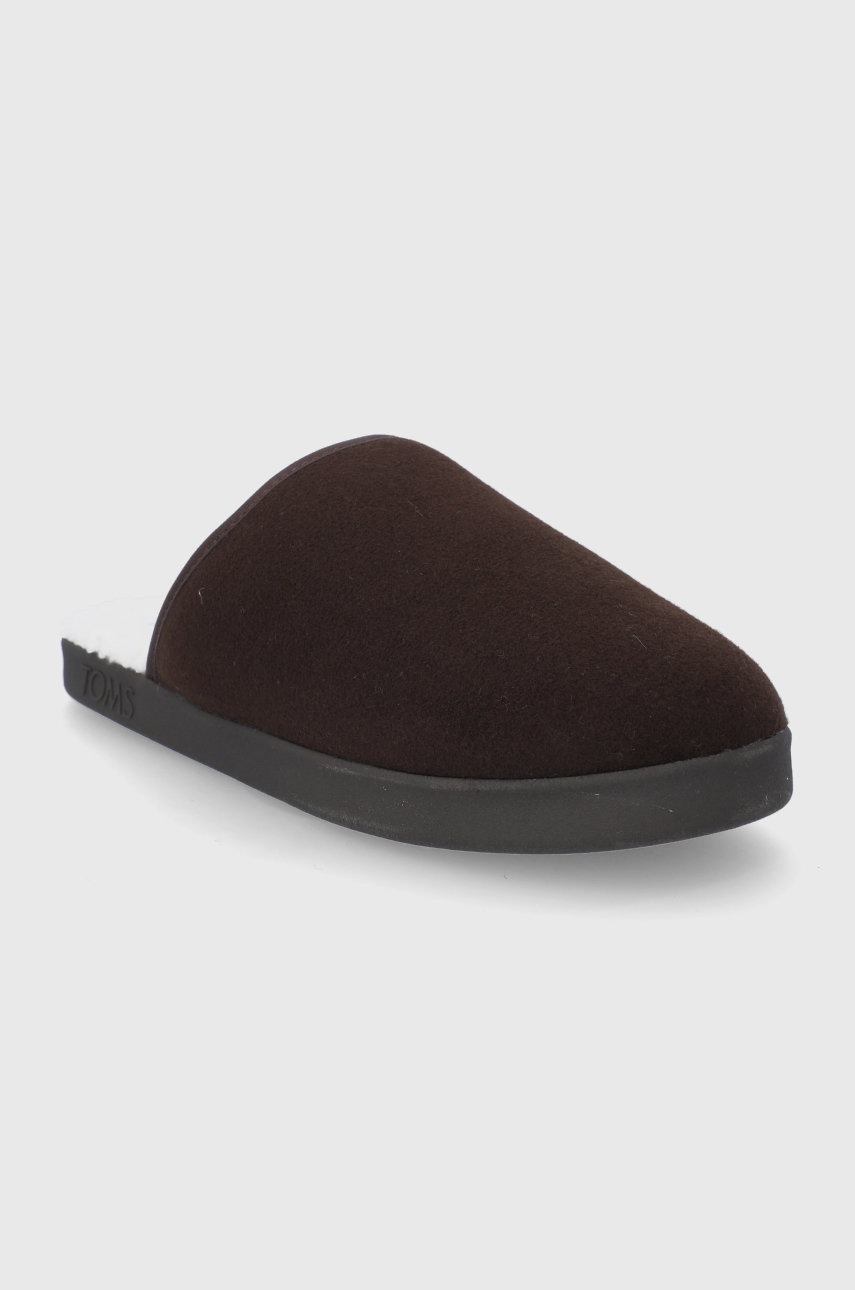 

Тапочки Toms колір коричневий