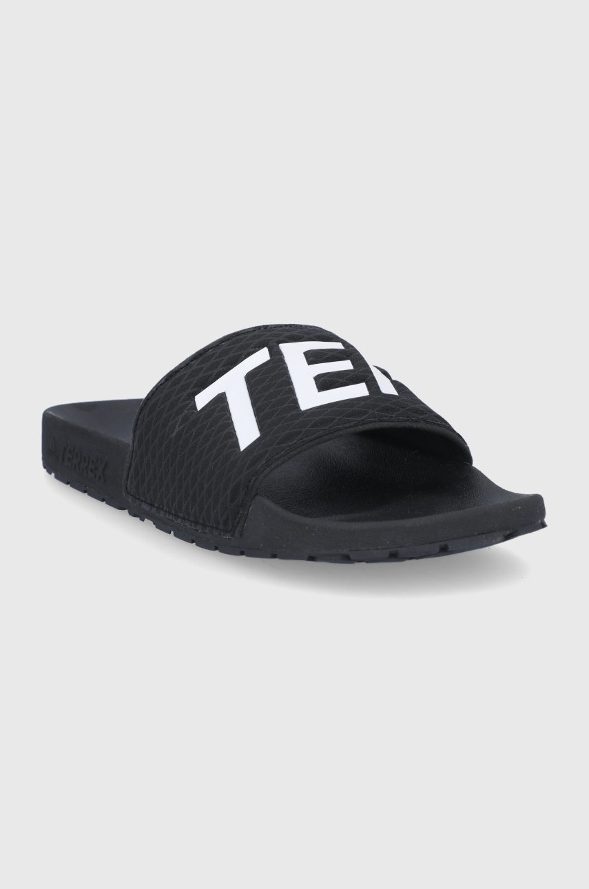 

Шльопанці adidas Performance Terrex Adilette чоловічі колір чорний