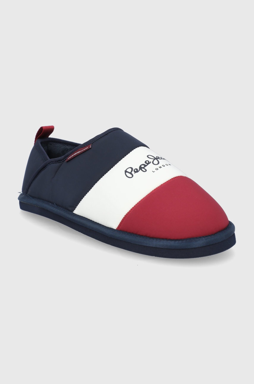 

Тапочки Pepe Jeans колір синій