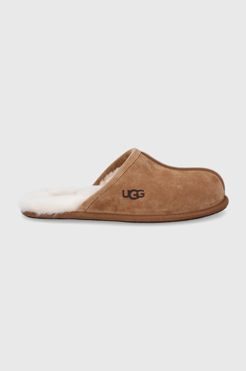 UGG papuci de casă Scuff culoarea maro 1101111.CHE