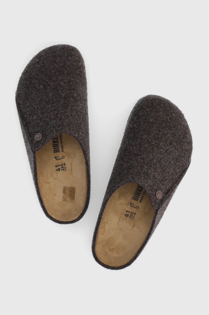 

Тапки Birkenstock цвет коричневый Regular Width