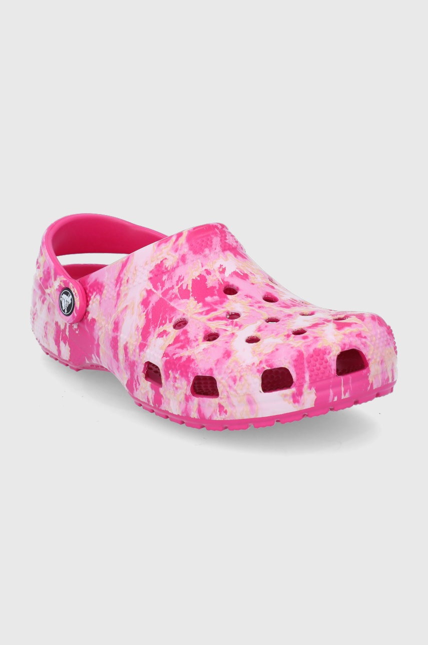 

Шльопанці Crocs колір фіолетовий