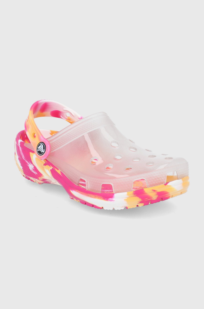 

Шльопанці Crocs колір білий