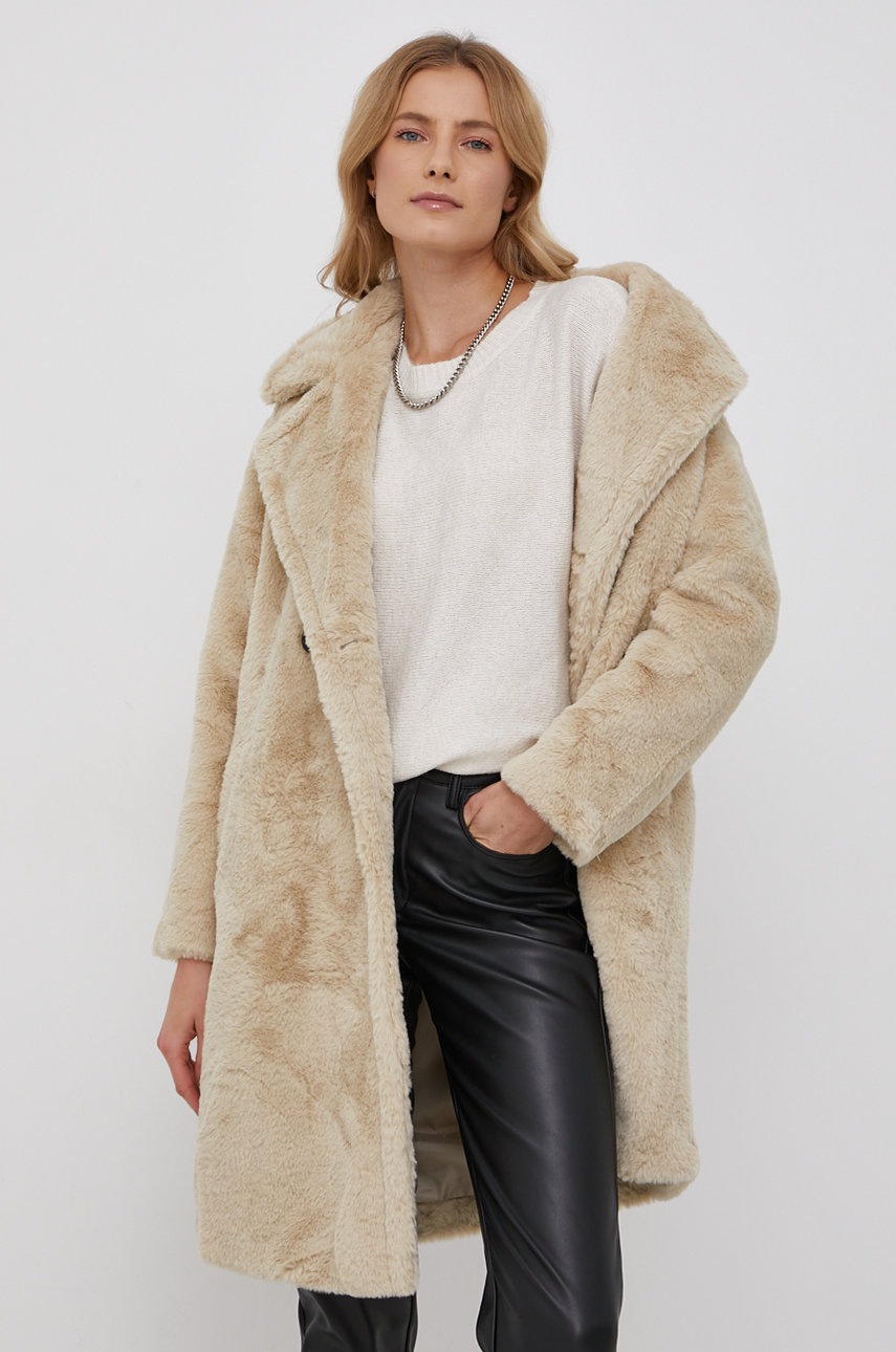 

Пальто Vero Moda женское цвет жёлтый переходное