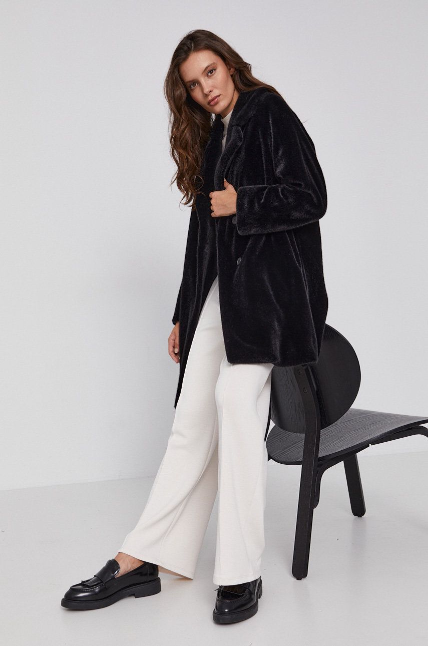 Pennyblack Palton femei, culoarea negru, de tranzitie answear.ro imagine noua 2022