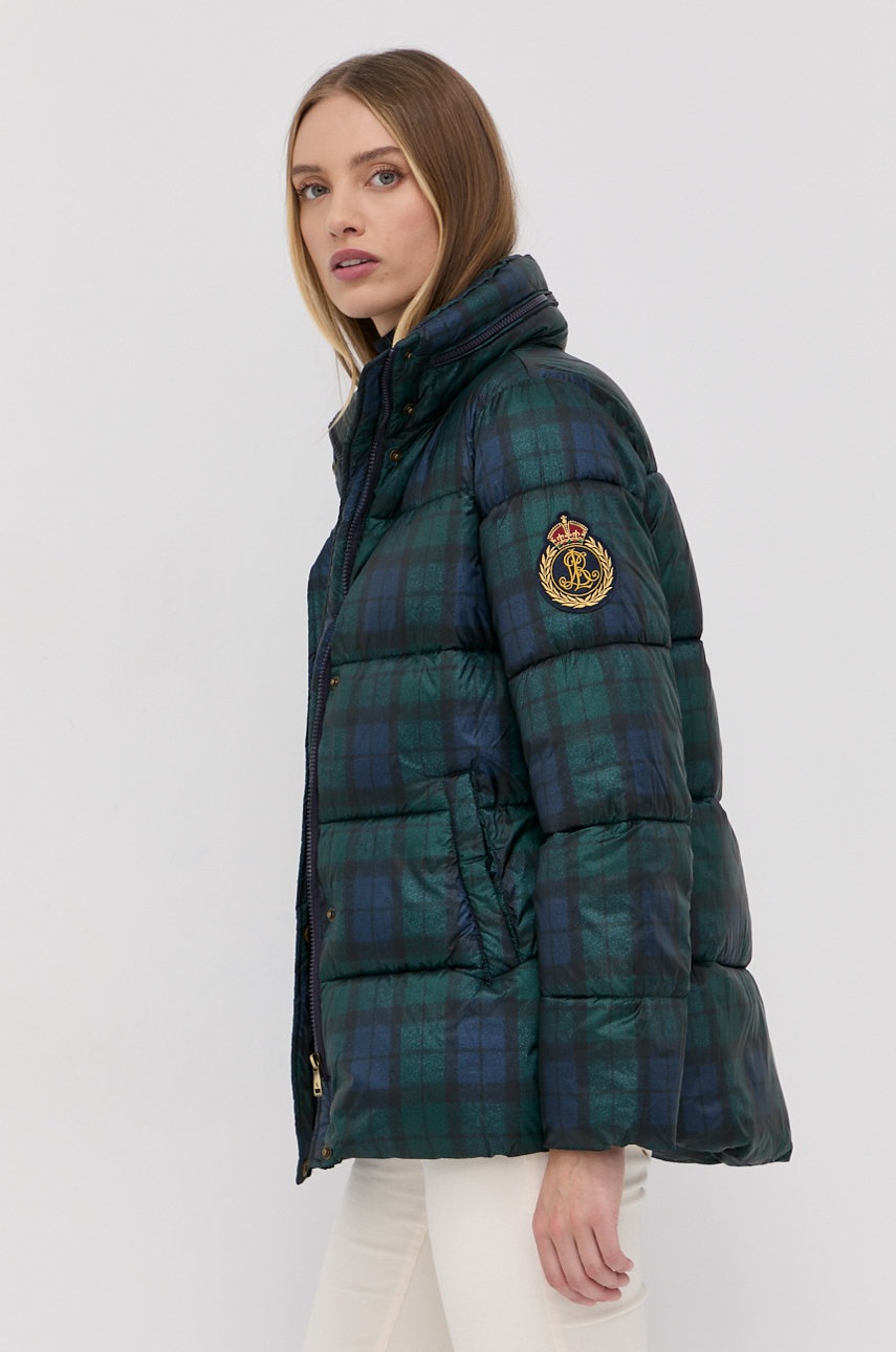 

Яке Lauren Ralph Lauren дамско в зелено с преходна изолация, Зелен