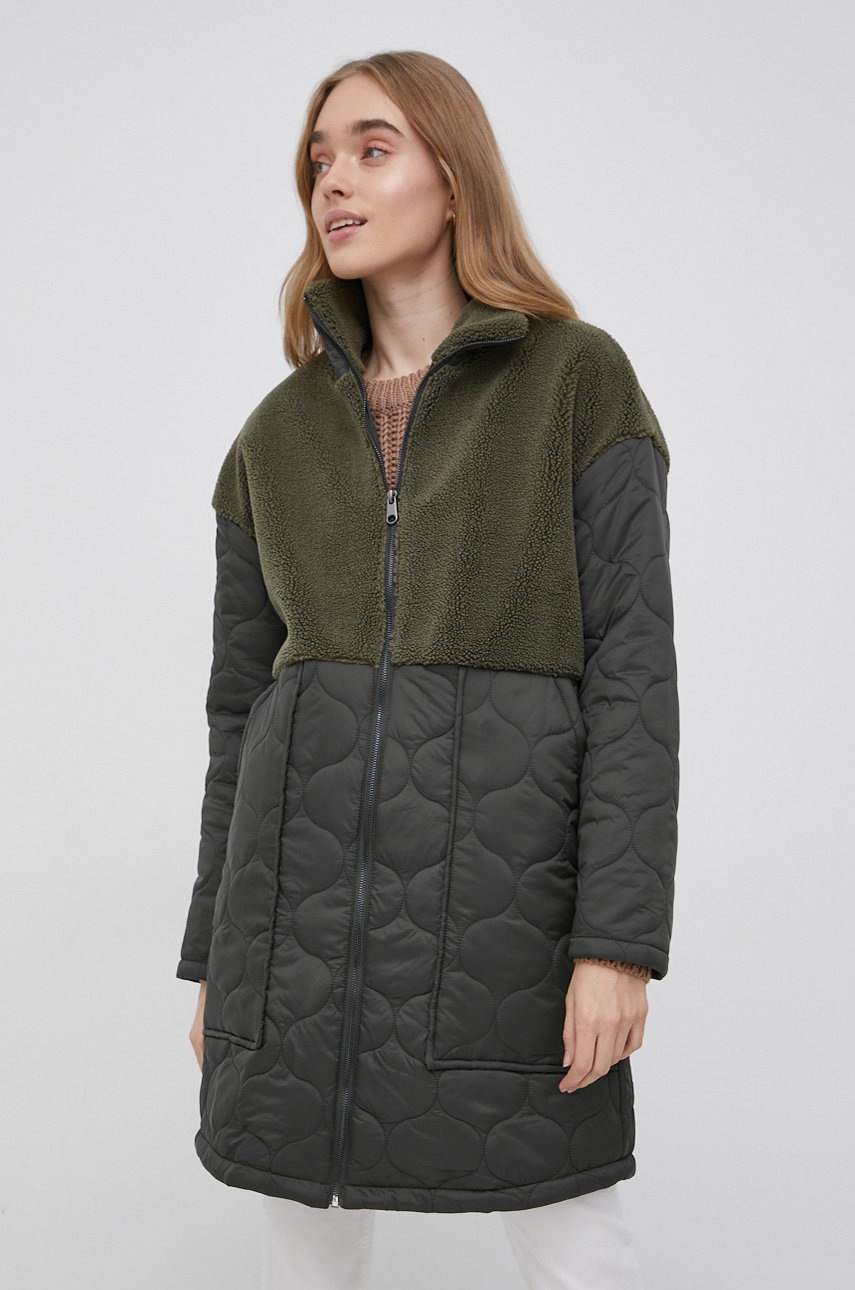 

Куртка Vero Moda жіноча колір зелений перехідна oversize