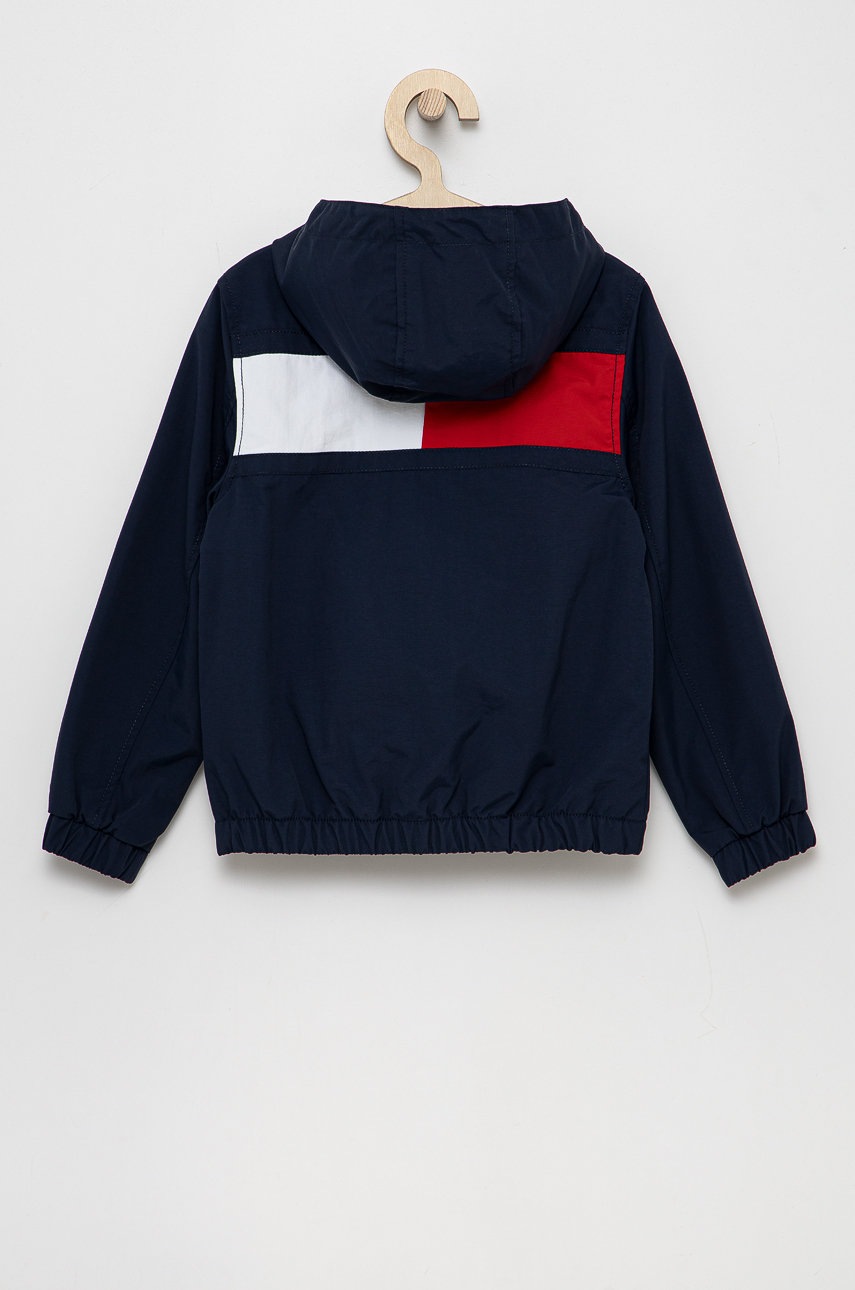 

Дитяча куртка Tommy Hilfiger колір синій