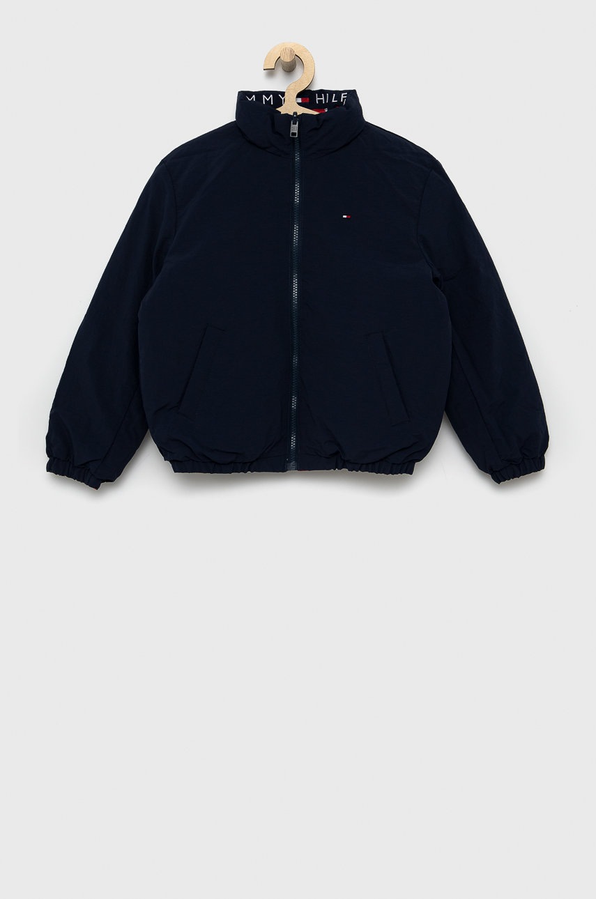 

Дитяча двостороння пухова куртка Tommy Hilfiger