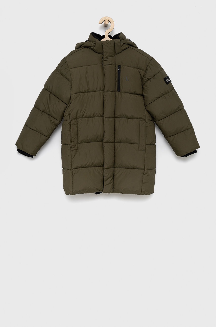 

Яке Calvin Klein Jeans в зелено, Зелен