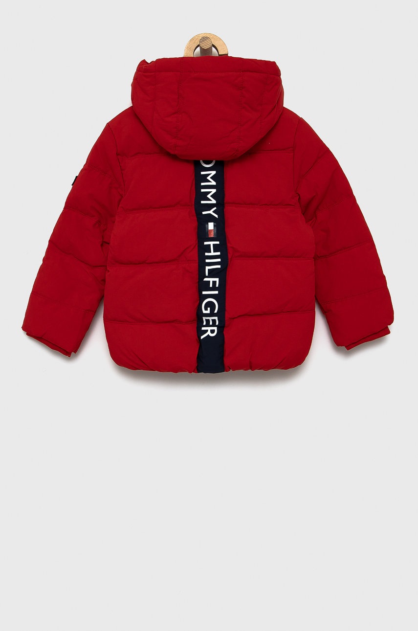 

Дитяча куртка Tommy Hilfiger колір червоний
