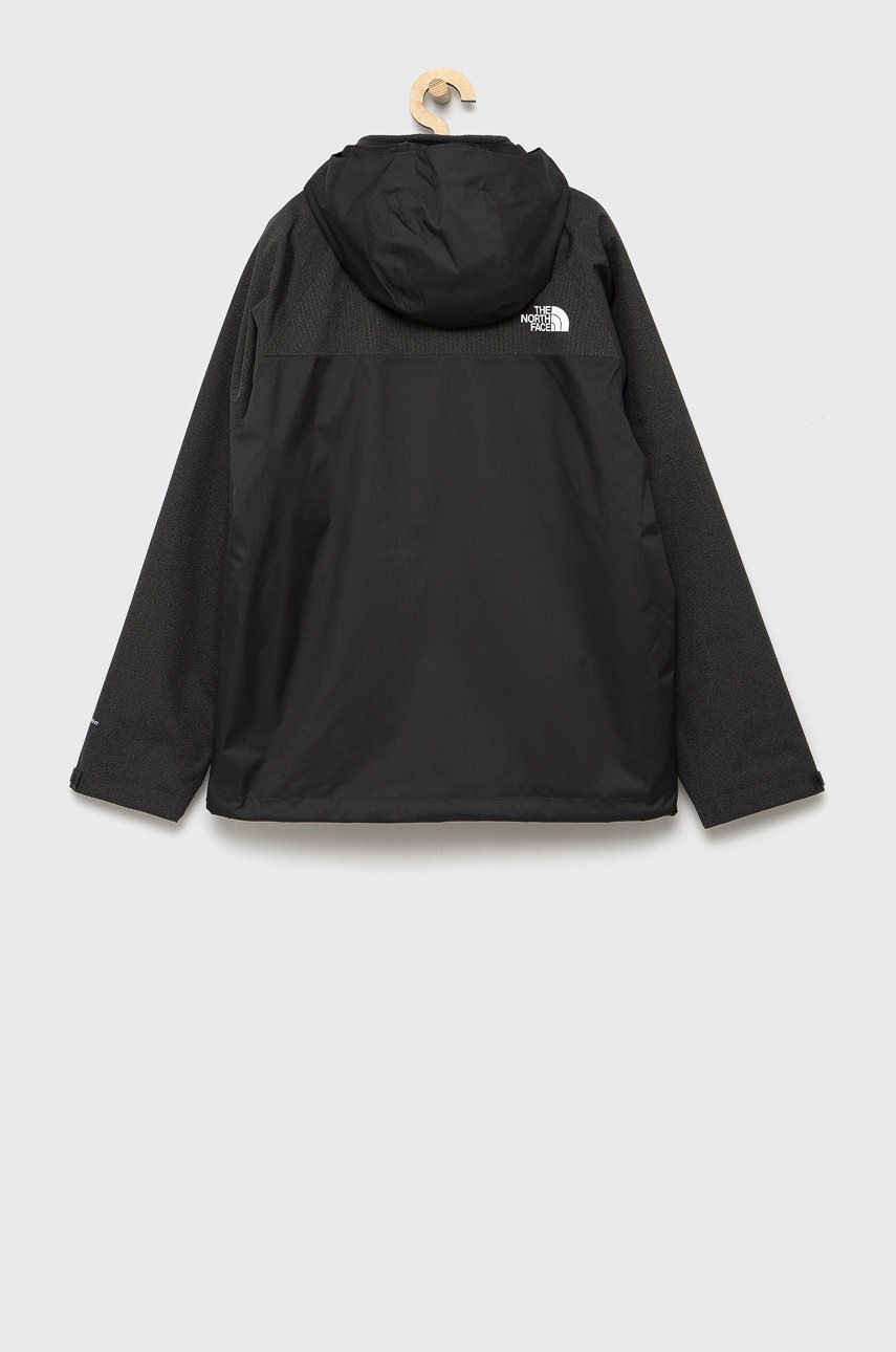 

Дитячий дощовик The North Face колір сірий
