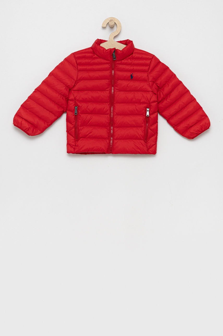

Детско яке Polo Ralph Lauren в червено, Червен