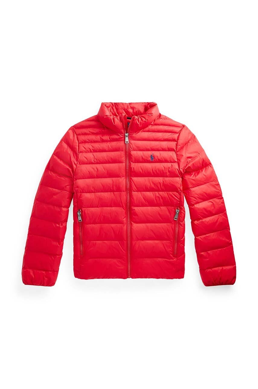 

Детско яке Polo Ralph Lauren в червено, Червен