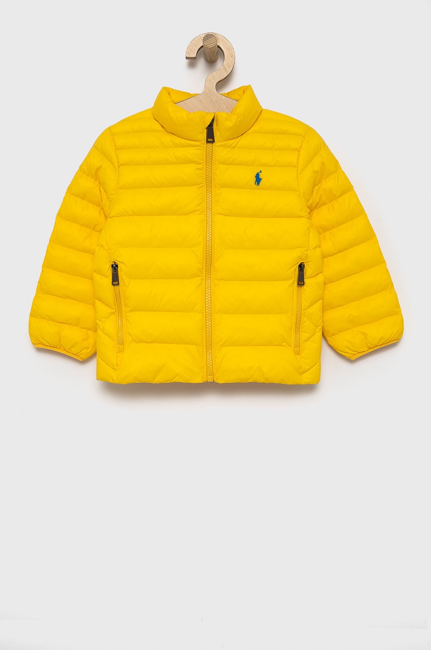 

Детско яке Polo Ralph Lauren в жълто, Жълт