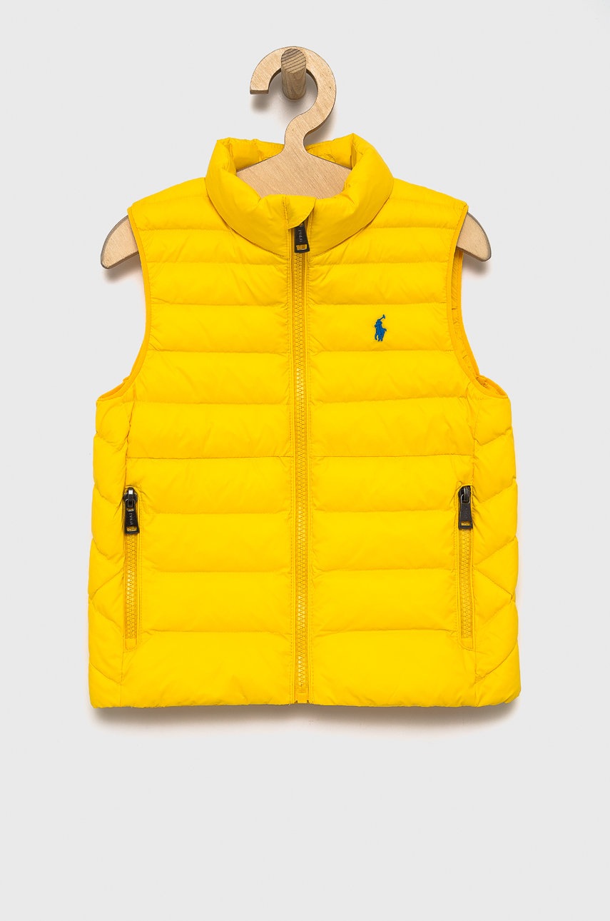 

Детски елек Polo Ralph Lauren в жълто, Жълт