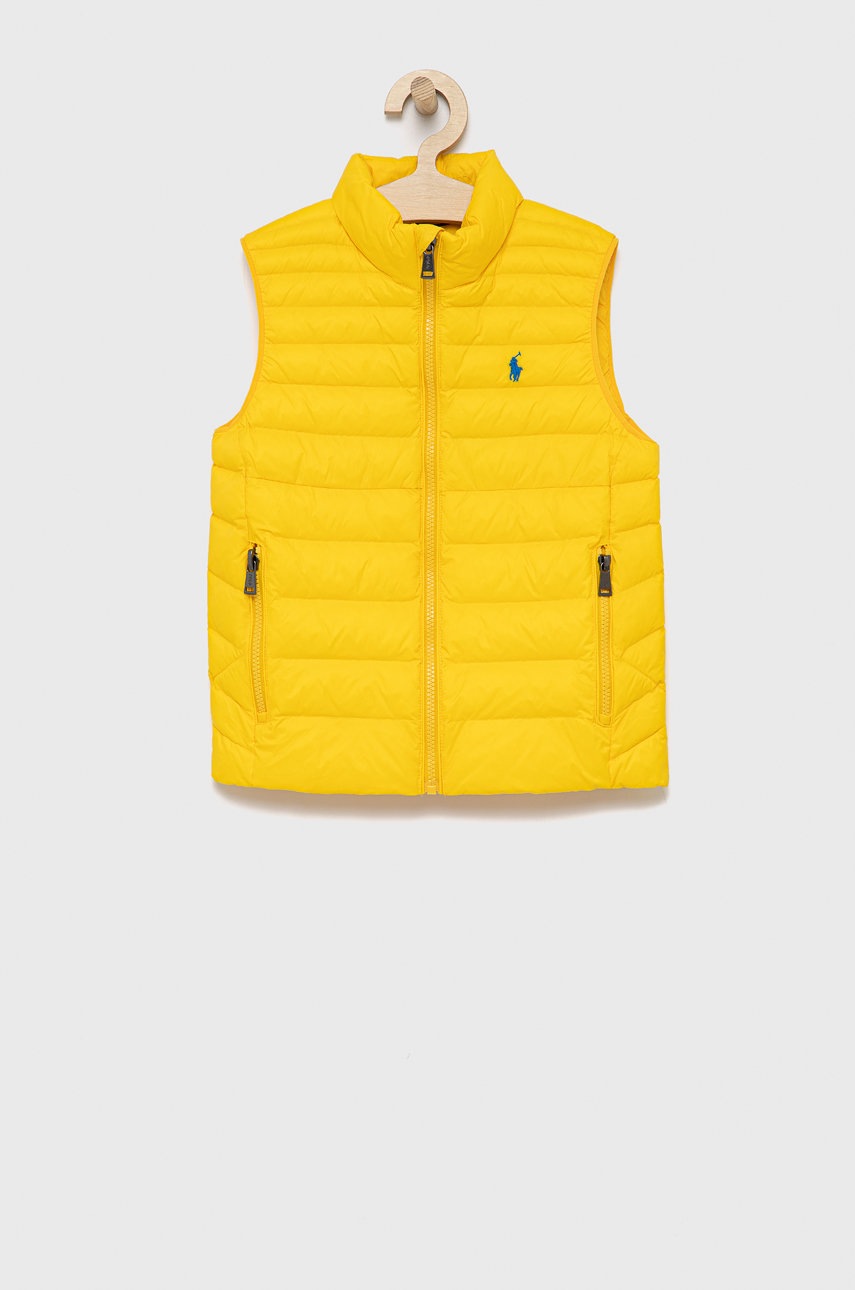 

Детски елек Polo Ralph Lauren в жълто, Жълт