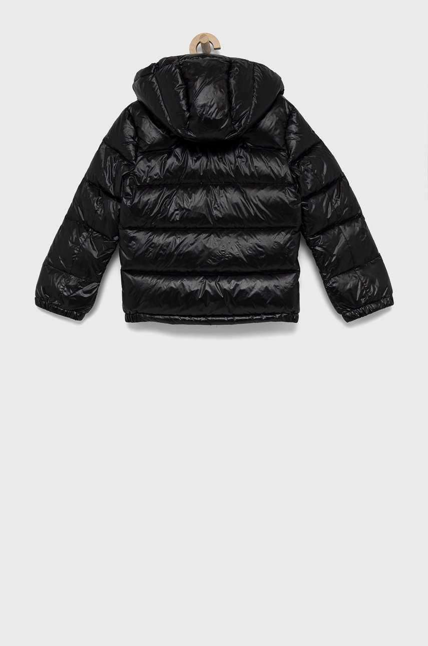 

Дитяча пухова куртка Polo Ralph Lauren колір чорний
