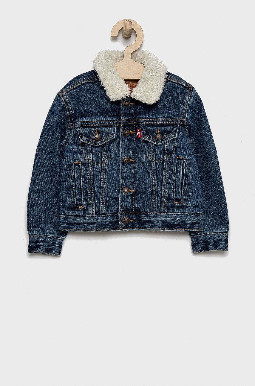 

Levi's - Детско дънково яке, Син