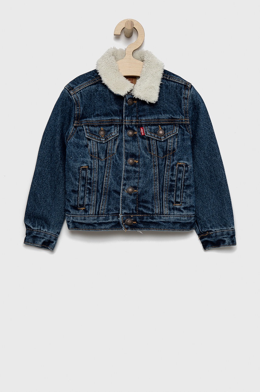 

Детско дънково яке Levi's, Син