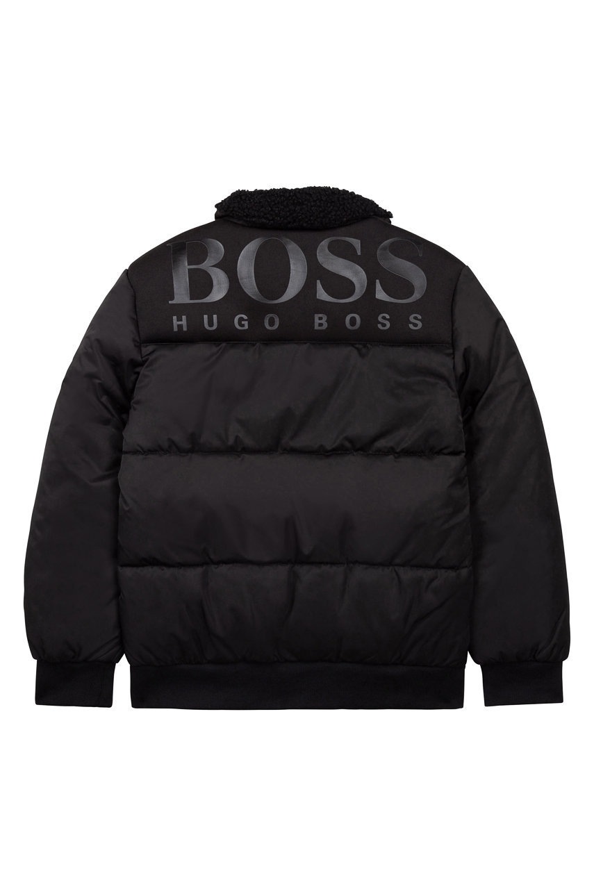 

Дитяча куртка Boss колір чорний