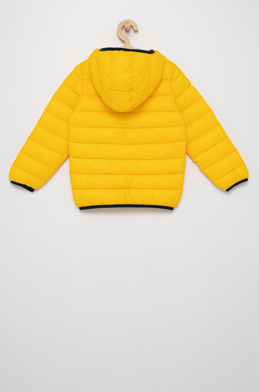 

Дитяча куртка United Colors of Benetton колір жовтий