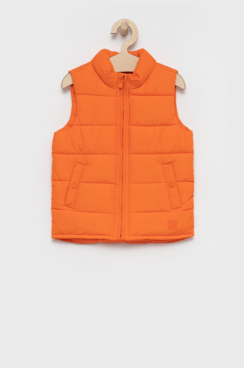 Gap vestă copii culoarea portocaliu